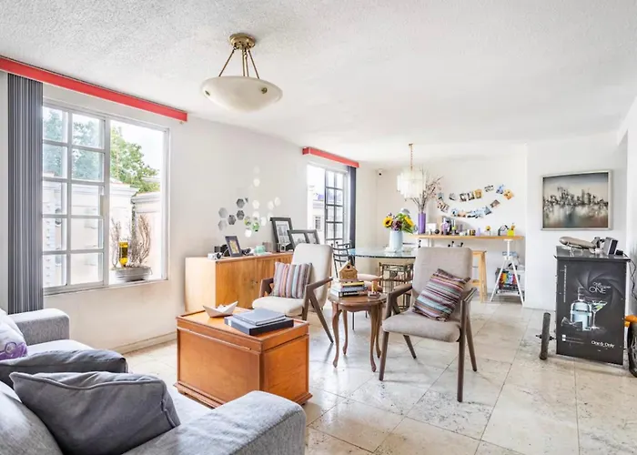 Homestay Private Sanctuary In Coyoacan Private & Bathroom Curated Coyoacan Experience Mexico City