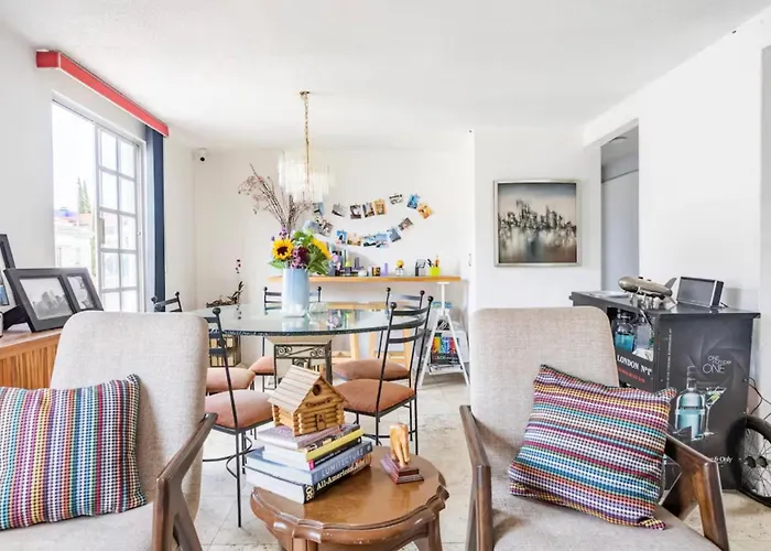 Private Sanctuary In Coyoacan Private & Bathroom Curated Coyoacan Experience Homestay