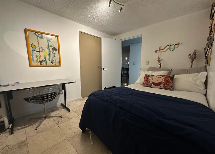 Private Sanctuary In Coyoacan Private & Bathroom Curated Coyoacan Experience *
