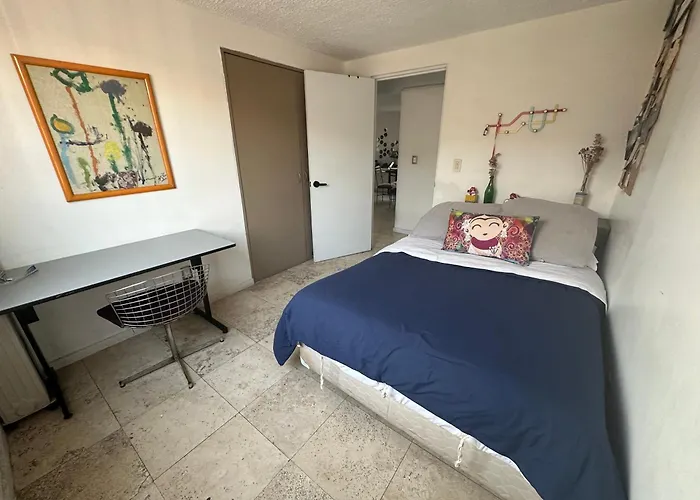 Private Sanctuary In Coyoacan Private & Bathroom Curated Coyoacan Experience Homestay *